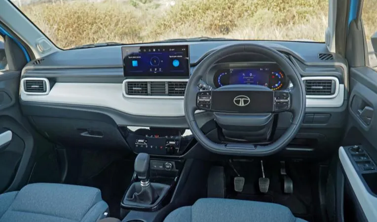 Tata Punch EV Facelift Interior 