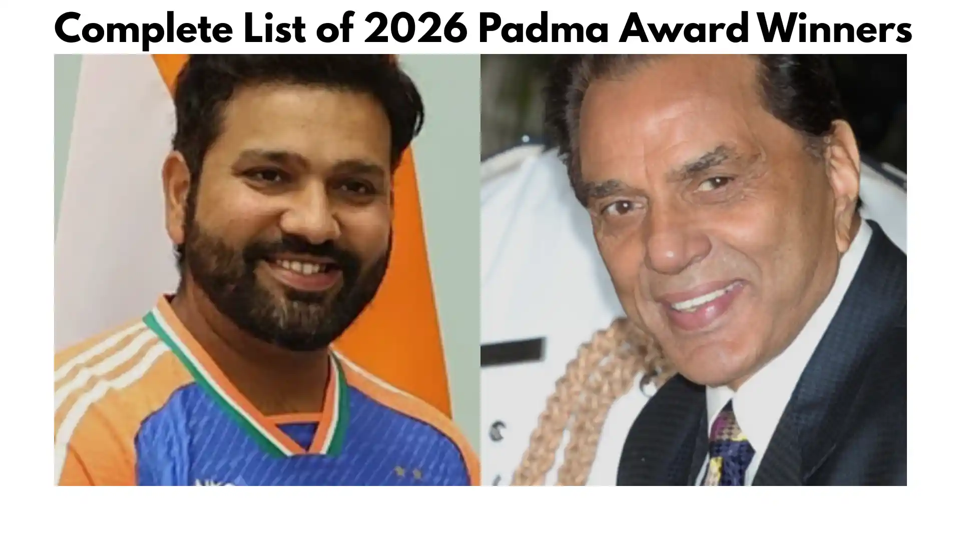 Padma Awards 2026 Winners List
