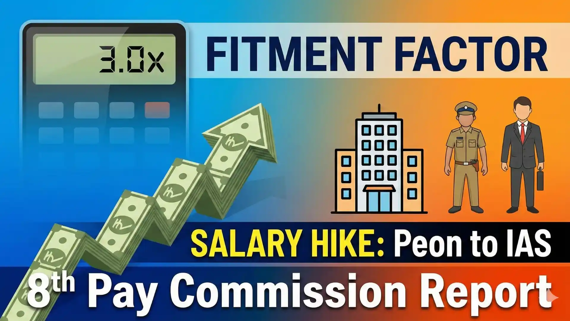 8th Pay Commission Salary Hike Calculator