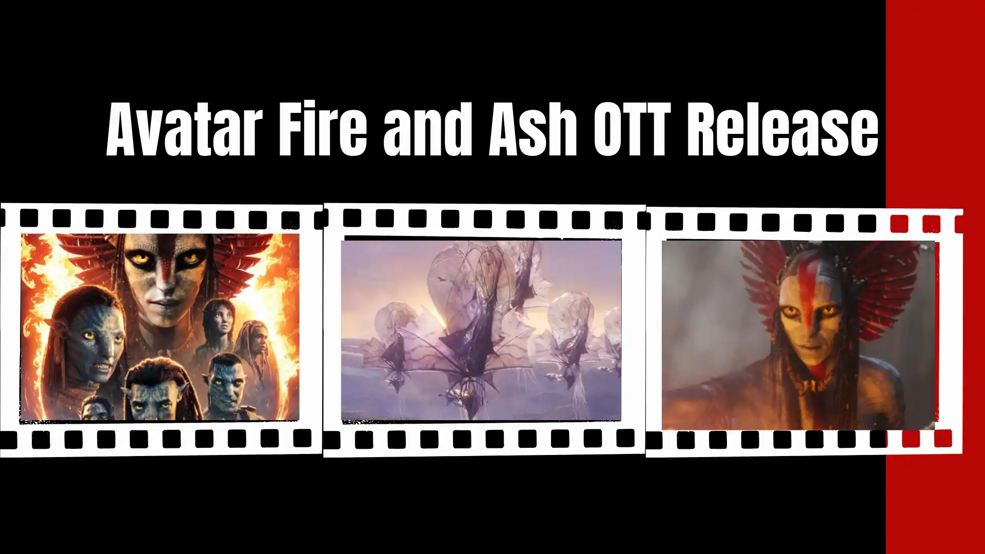 Avatar Fire and Ash OTT Release