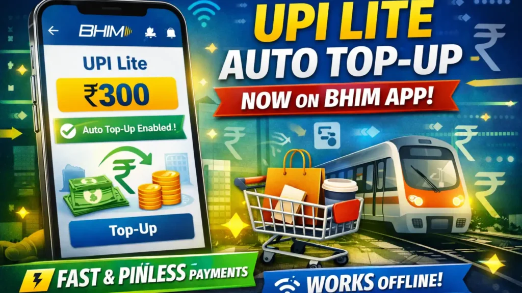 BHIM App Auto Top-Up