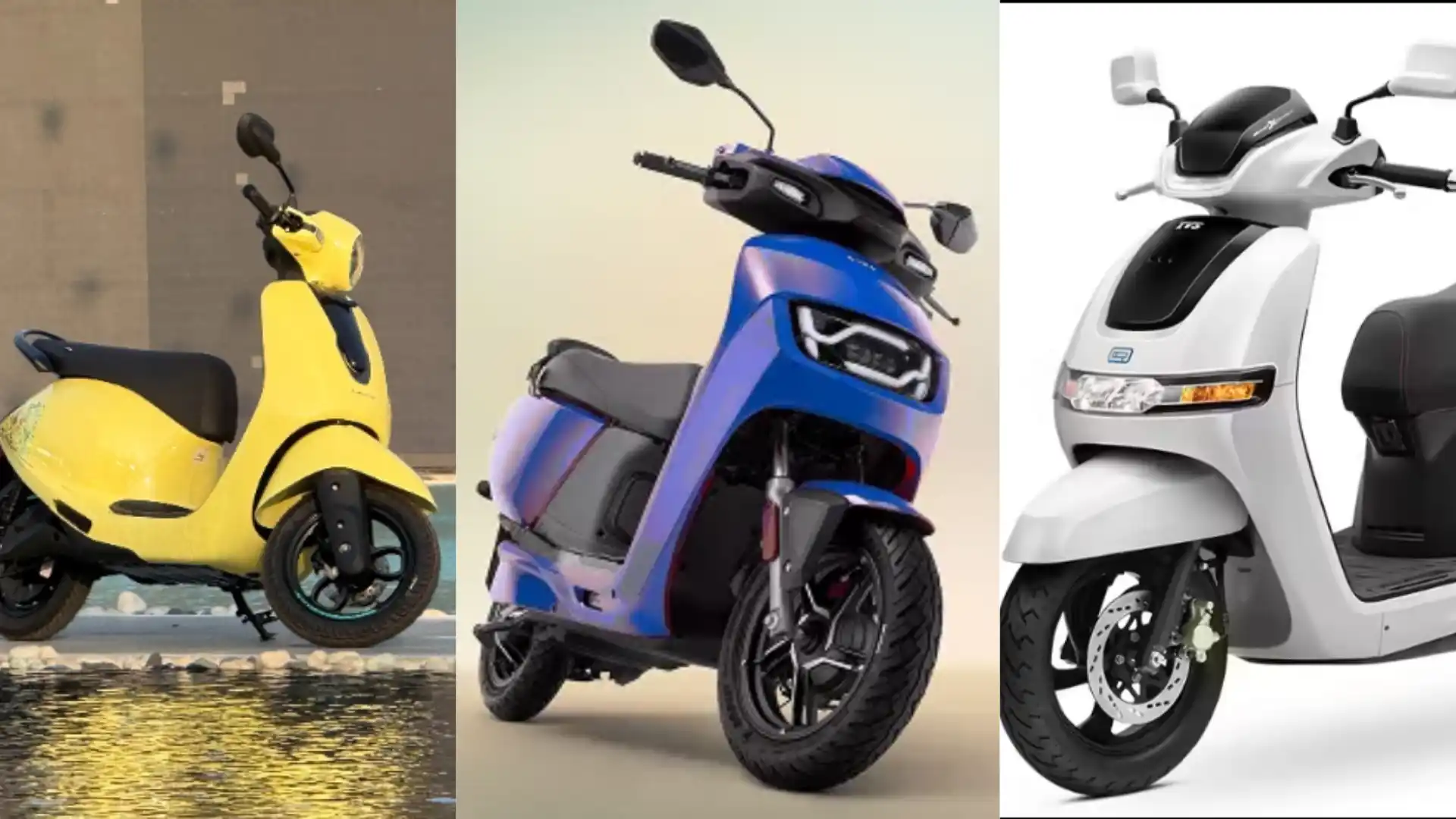Bajaj Chetak C25 vs TVS iQube vs Vida VX2 Go