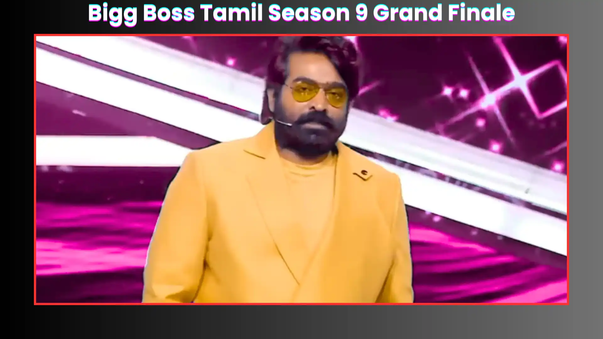 Bigg Boss Tamil Season 9 Winner