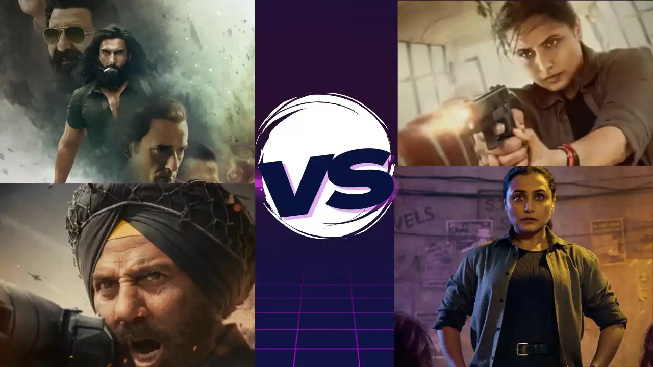 Dhurandhar vs Border 2 vs Mardaani 3 Collection