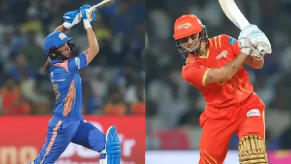 Gujarat Giants vs Mumbai Indians Live Scores