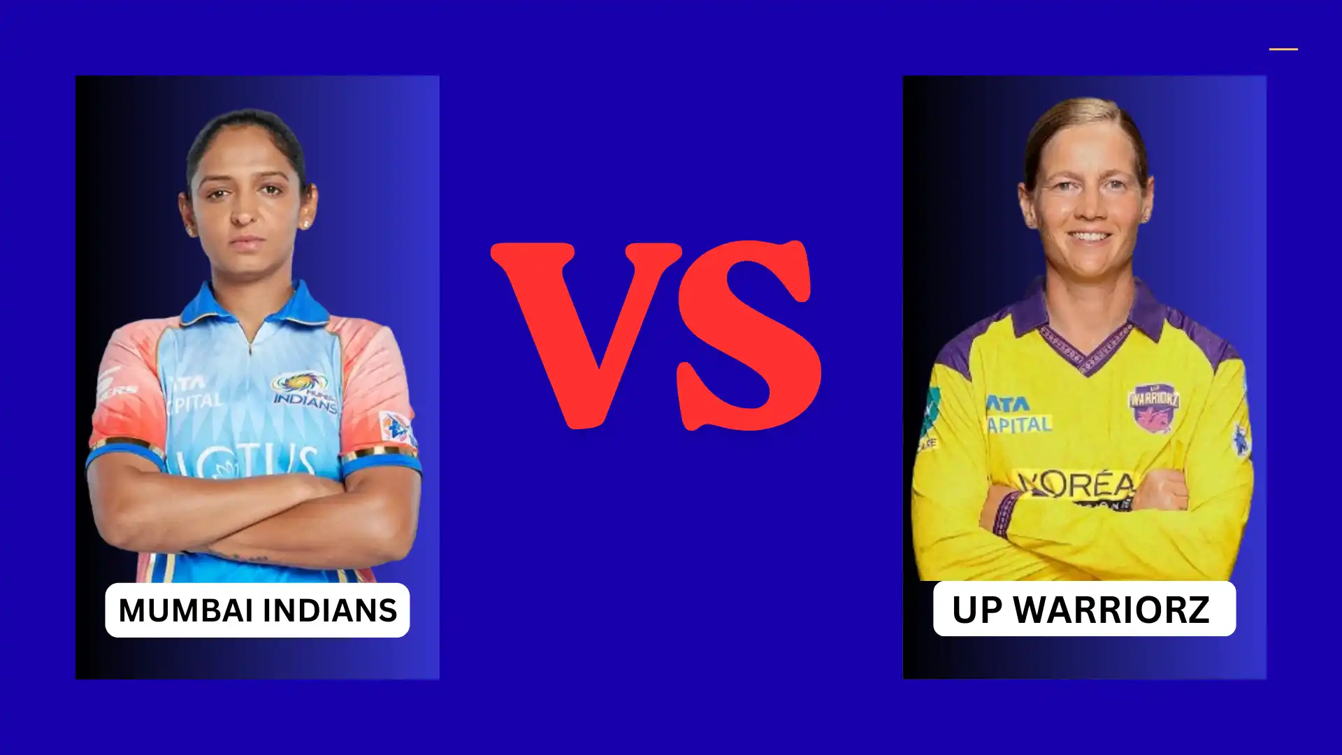 MI-W vs UP-W WPL 2026