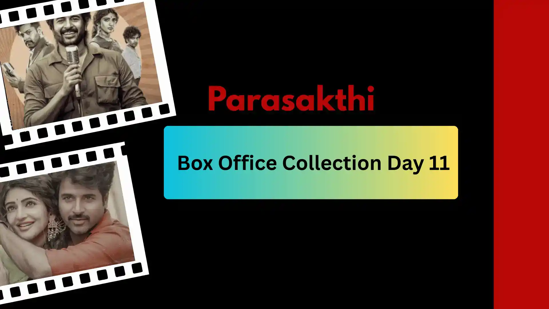 Parasakthi Box Office Collection Day 11