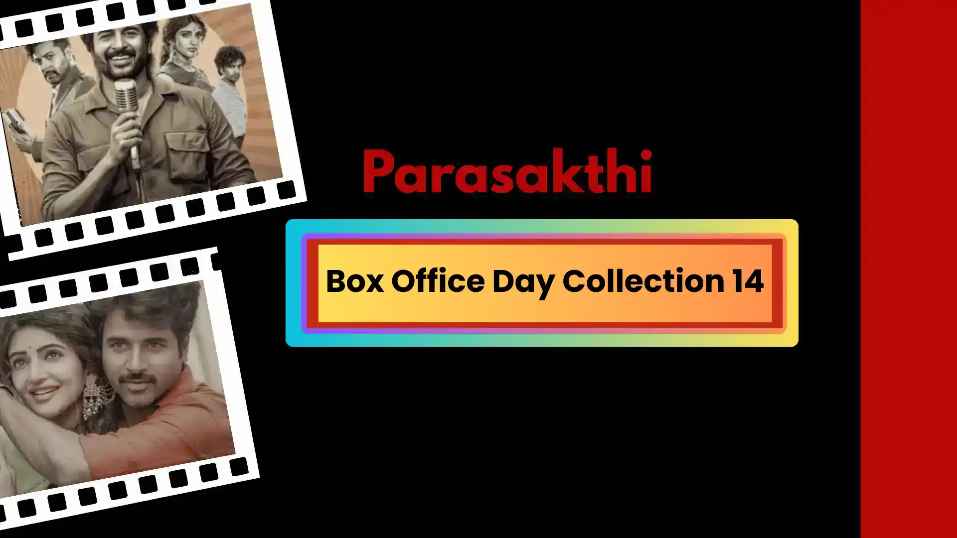 Parasakthi Box Office Collection Day 14