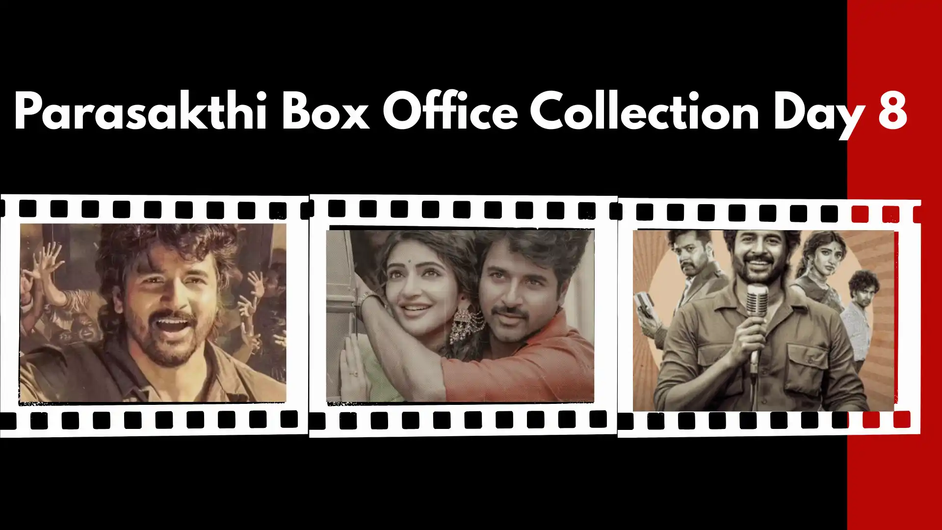 Parasakthi Box Office Collection Day 8