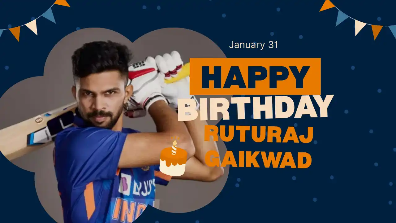 Ruturaj Gaikwad Birthday