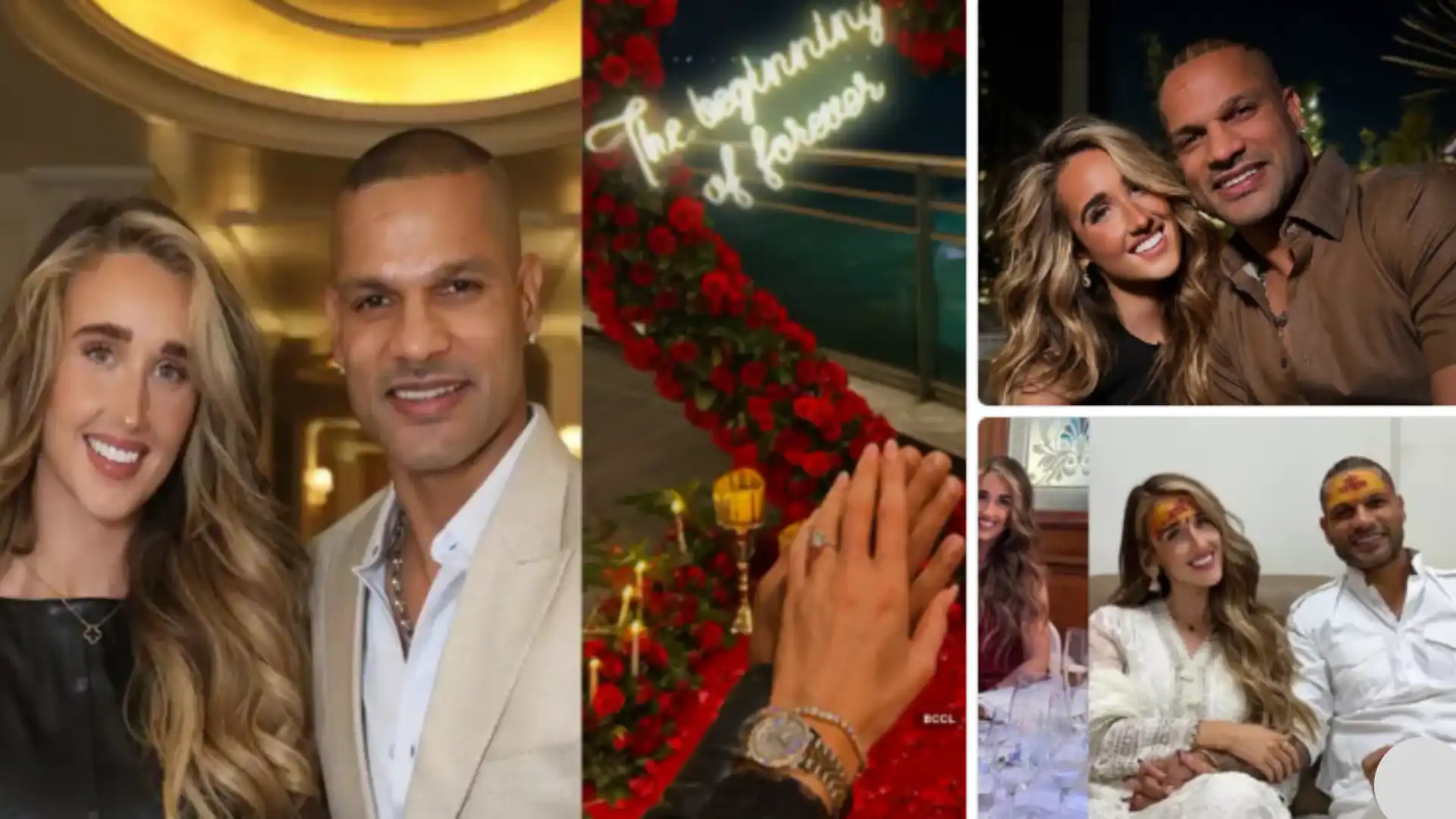 Shikhar Dhawan engagement