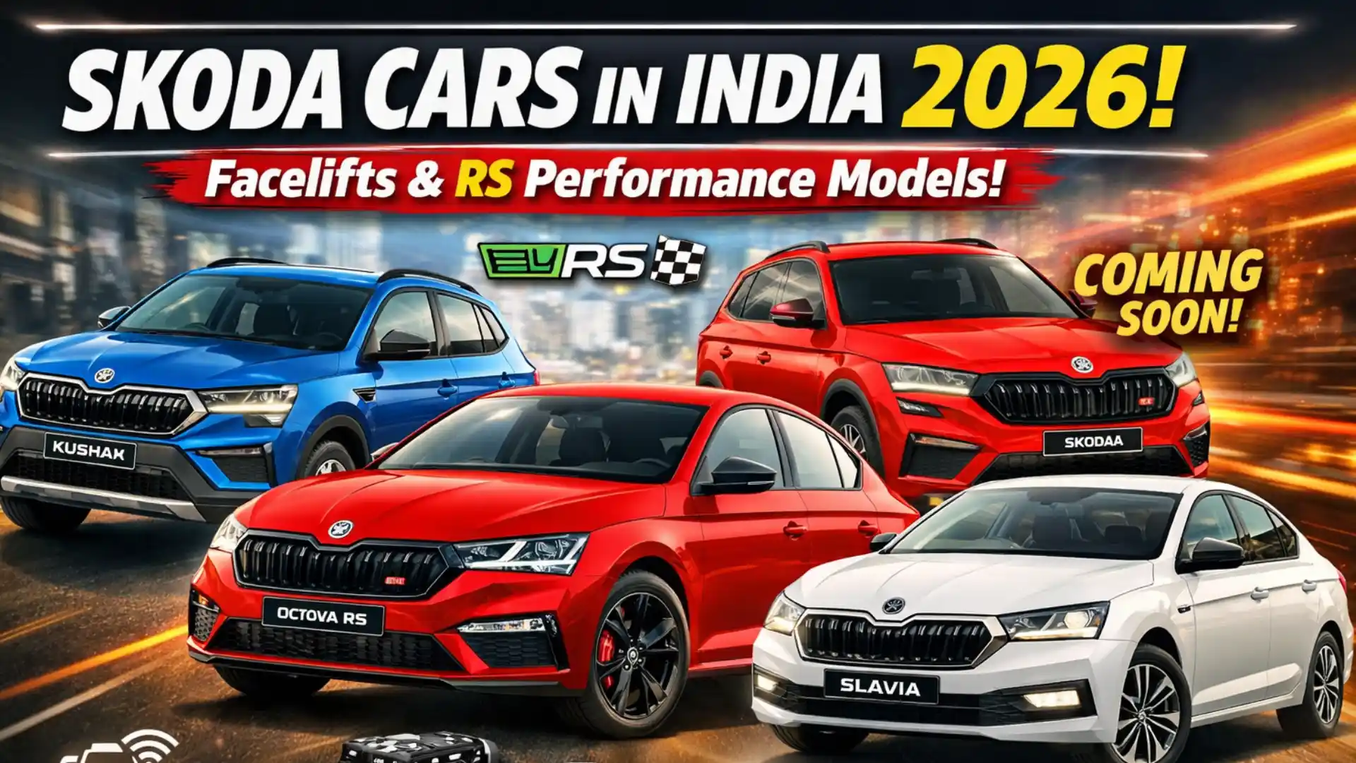 Skoda Upcoming Cars in India 2026
