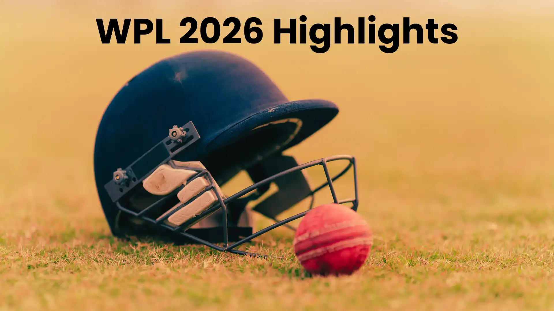 WPL 2026 Highlights