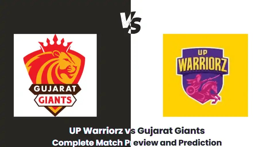 WPL 2026 UP Warriorz vs Gujarat Giants