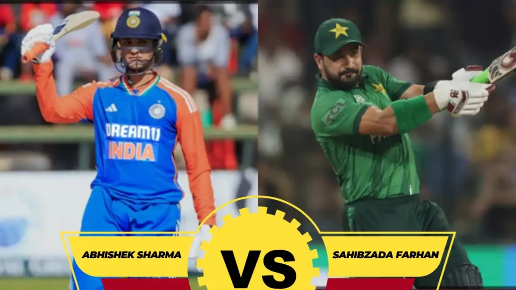 Abhishek Sharma vs Sahibzada Farhan