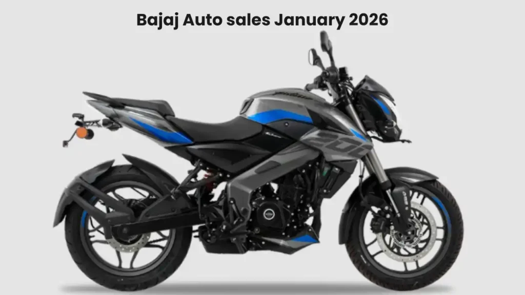 Bajaj Auto sales January 2026