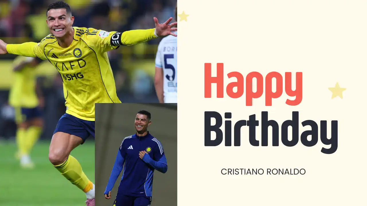 Happy Birthday Cristiano Ronaldo