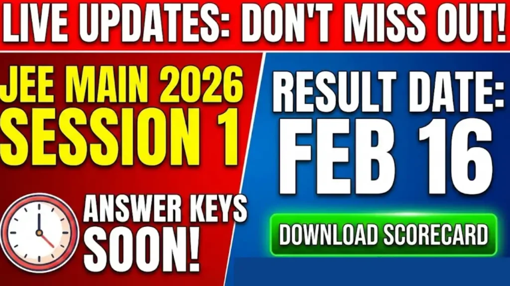 JEE Result 2026