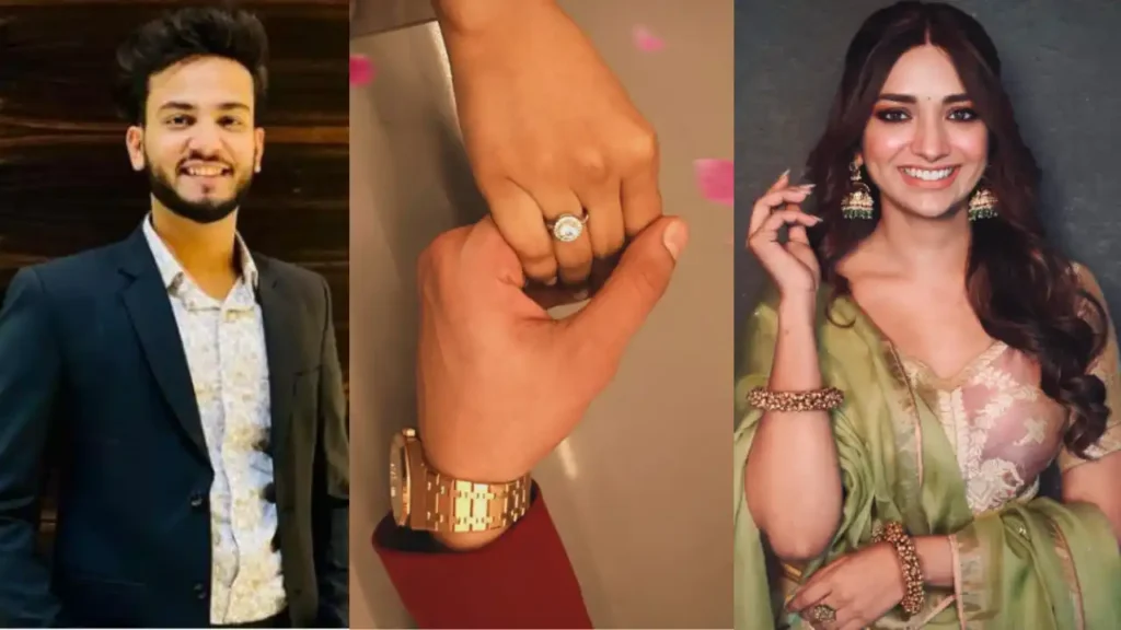 Jiya Shankar and Elvish Yadav Engagement