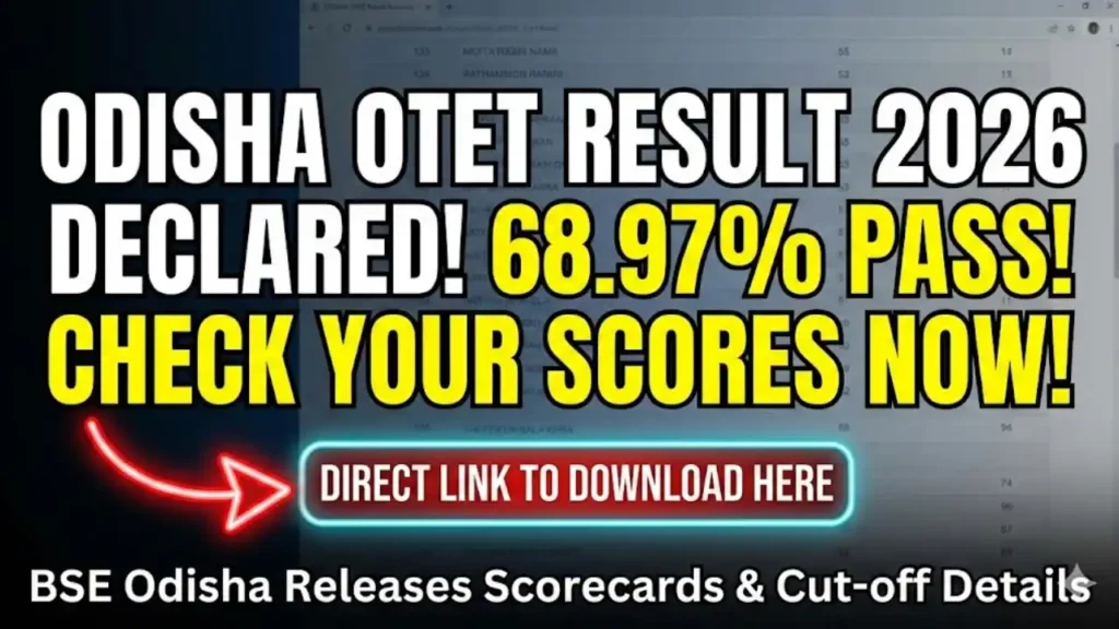 OTET Result 2026