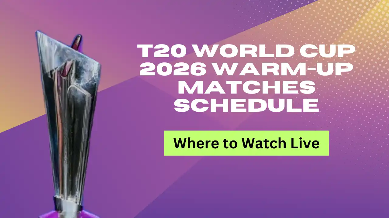 T20 World Cup 2026 warm-up matches schedule