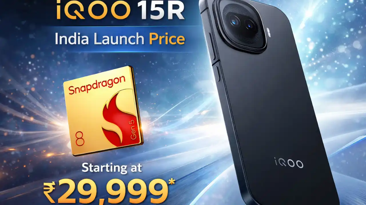 iQOO 15R India Launch Price